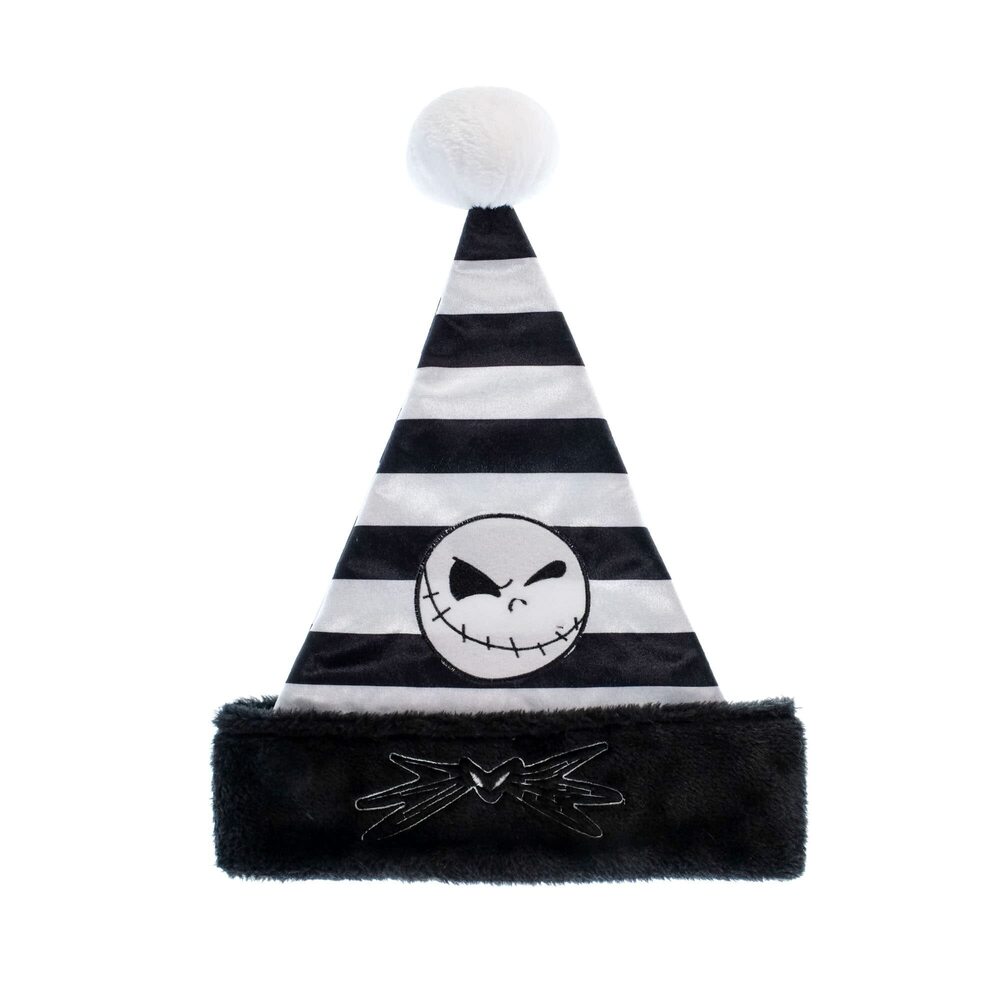 4821 The Nightmare Before Christmas Hat, 16" Santa Hat with Horizontal